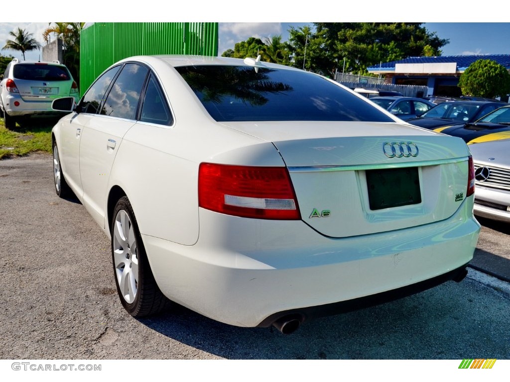 2005 A6 3.2 quattro Sedan - Arctic White / Beige photo #53