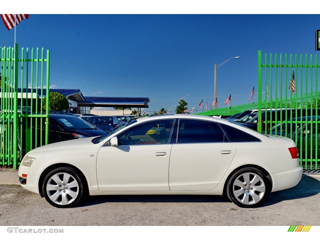 2005 A6 3.2 quattro Sedan - Arctic White / Beige photo #57