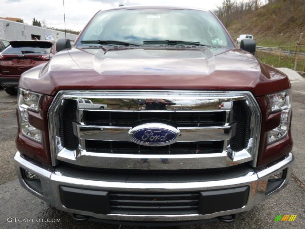 2016 F150 XLT SuperCab 4x4 - Bronze Fire / Medium Light Camel photo #6