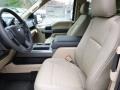 2016 Ford F150 Medium Light Camel Interior Front Seat Photo