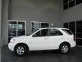 2008 Clear White Kia Sorento LX  photo #6