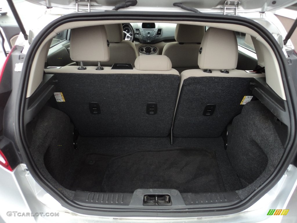 2014 Fiesta SE Hatchback - Ingot Silver / Medium Light Stone photo #8