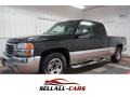 2004 Onyx Black GMC Sierra 1500 SLE Extended Cab  photo #1