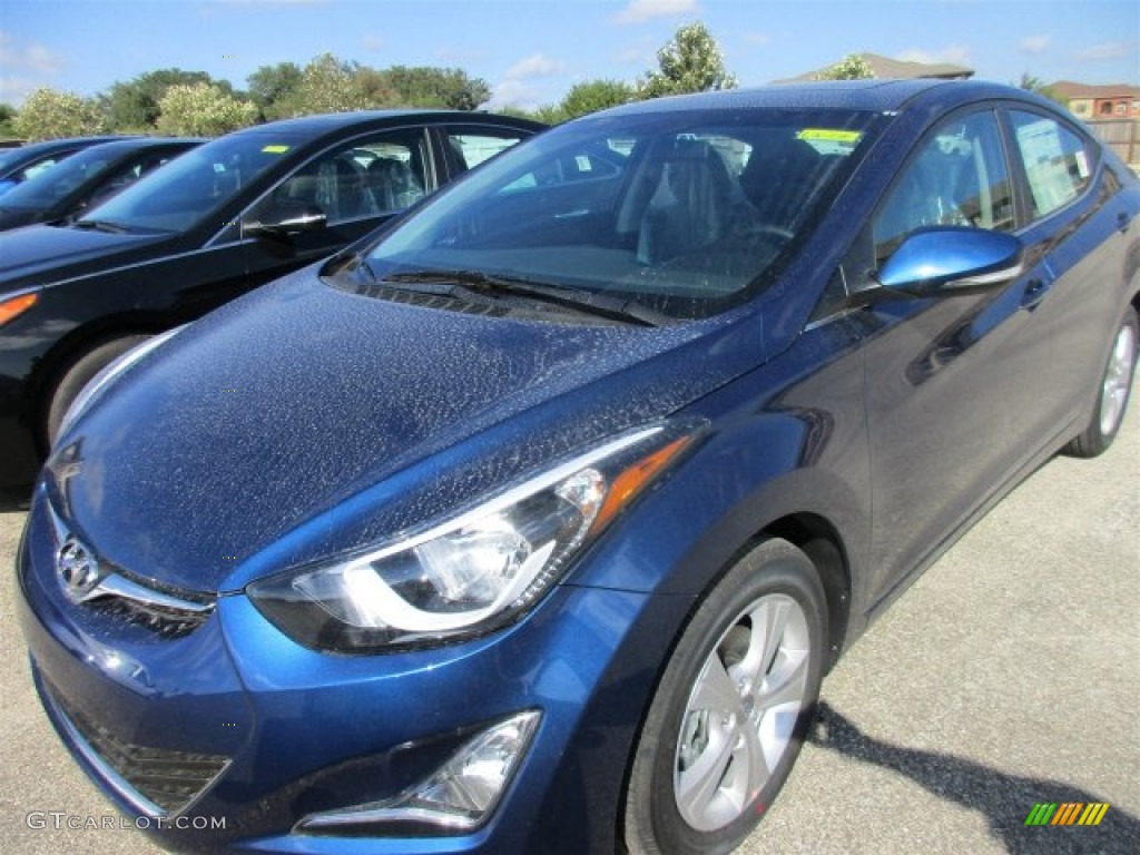 2016 Elantra Value Edition - Blue / Black photo #2