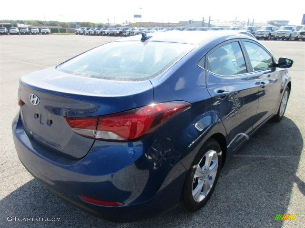2016 Elantra Value Edition - Blue / Black photo #7