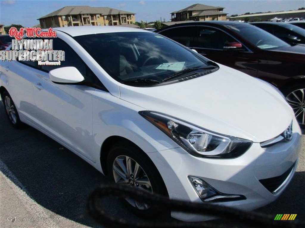 2016 Elantra SE - White / Gray photo #1