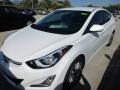 2016 White Hyundai Elantra SE  photo #2