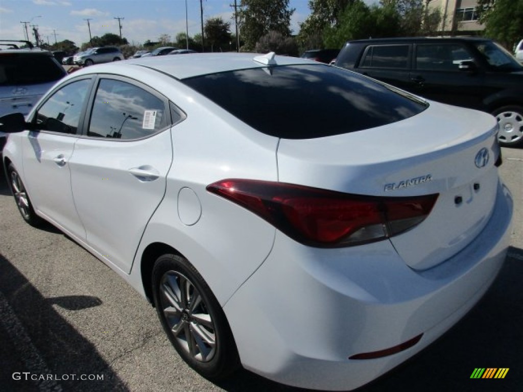 2016 Elantra SE - White / Gray photo #4
