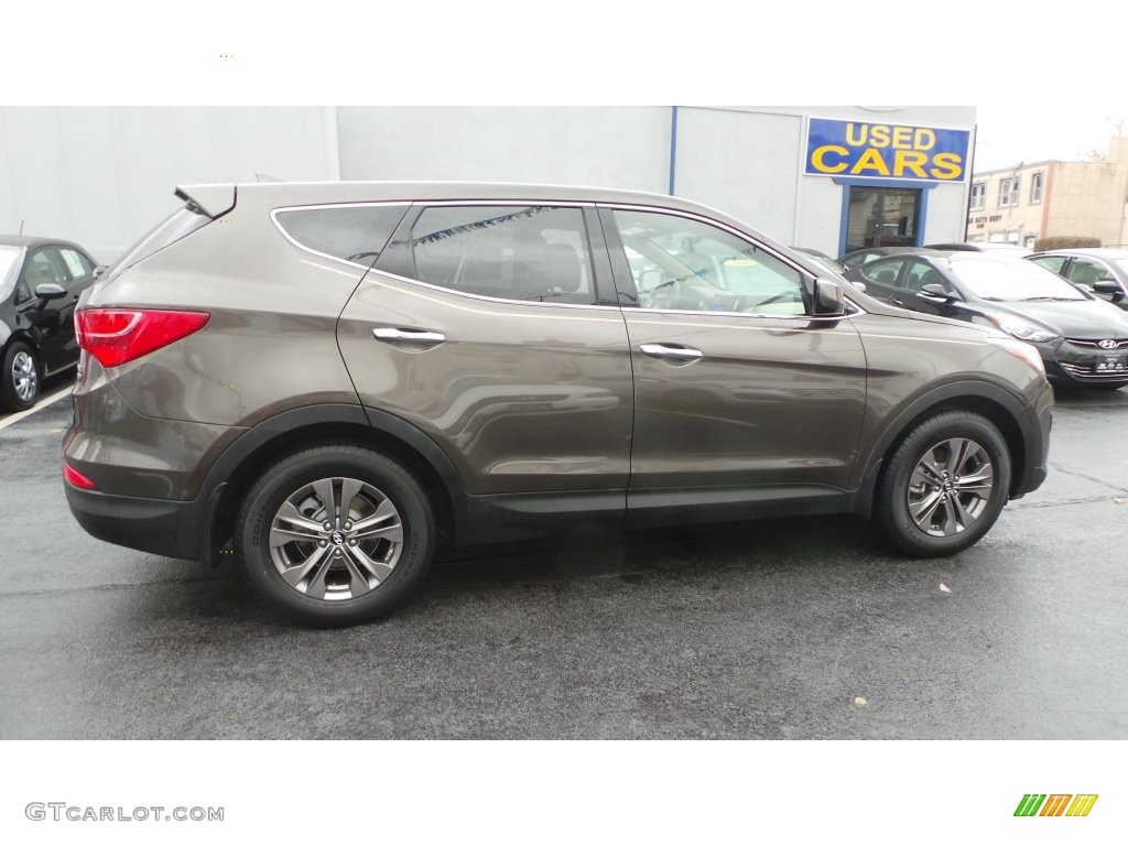 2013 Santa Fe Sport AWD - Cabo Bronze / Beige photo #7