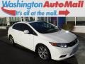 Taffeta White 2012 Honda Civic Si Sedan