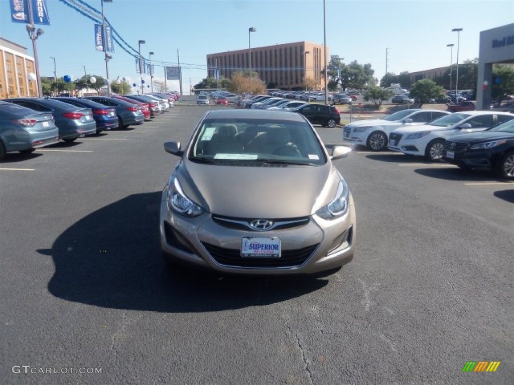2016 Elantra SE - Desert Bronze / Beige photo #4