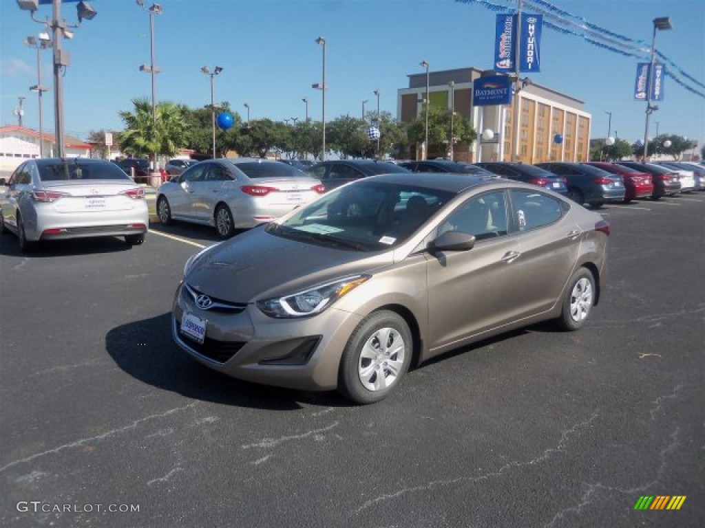 2016 Elantra SE - Desert Bronze / Beige photo #5
