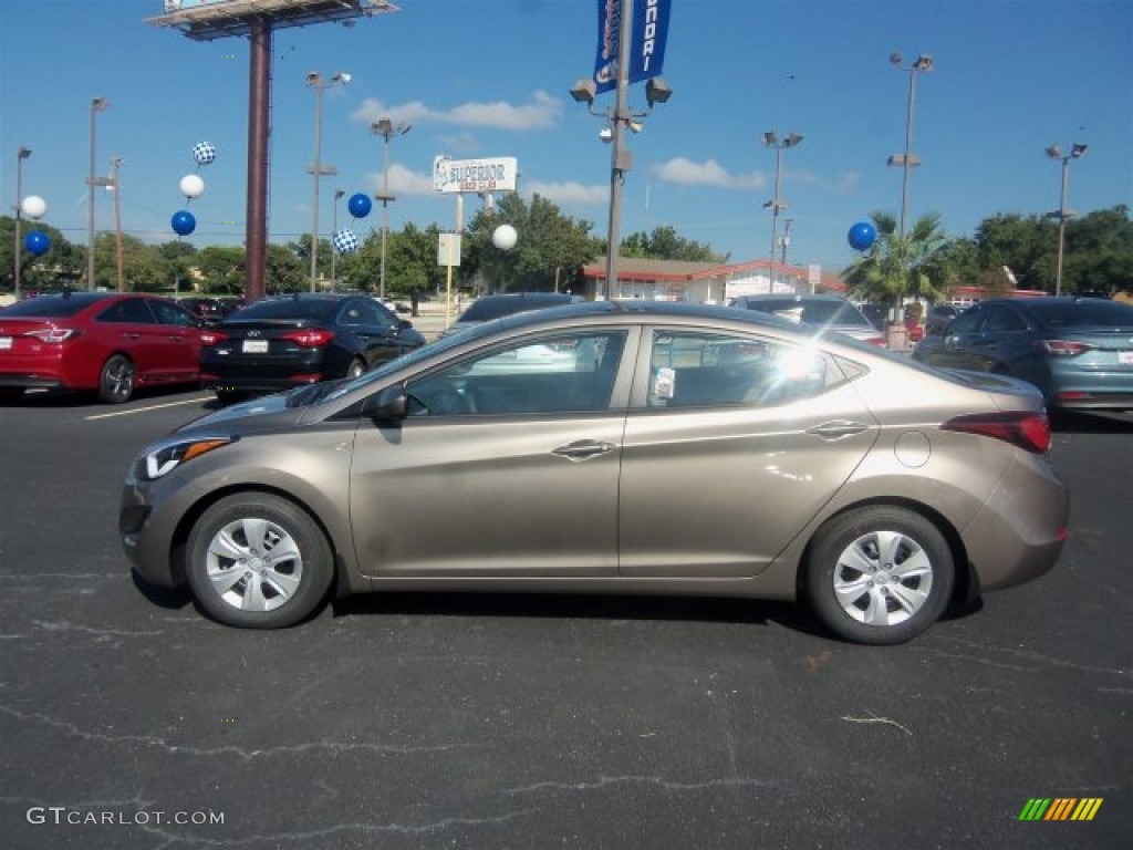 2016 Elantra SE - Desert Bronze / Beige photo #7