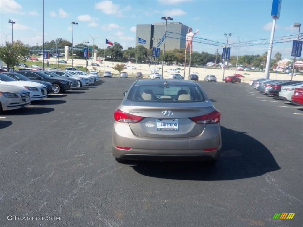 2016 Elantra SE - Desert Bronze / Beige photo #9