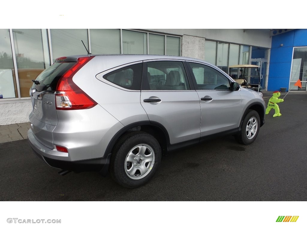2016 CR-V LX - Alabaster Silver Metallic / Gray photo #4