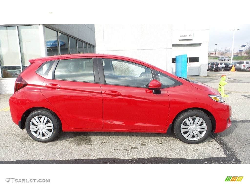 Milano Red 2016 Honda Fit LX Exterior Photo #108666498