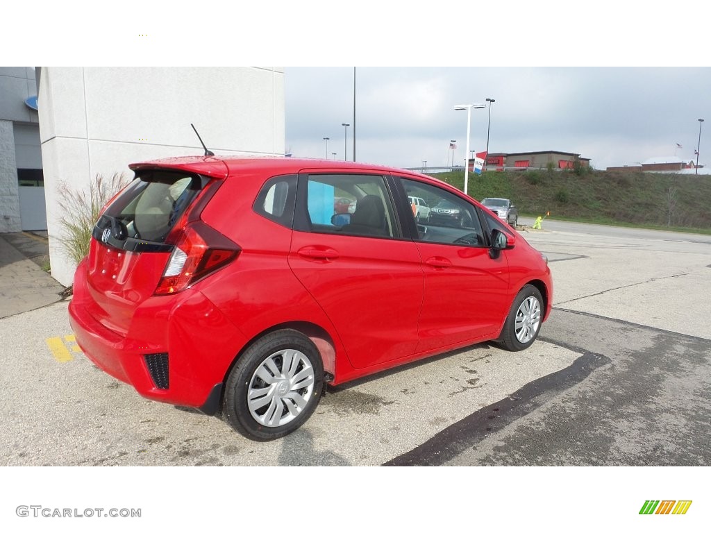 Milano Red 2016 Honda Fit LX Exterior Photo #108666540