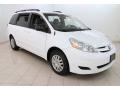 Super White 2010 Toyota Sienna LE