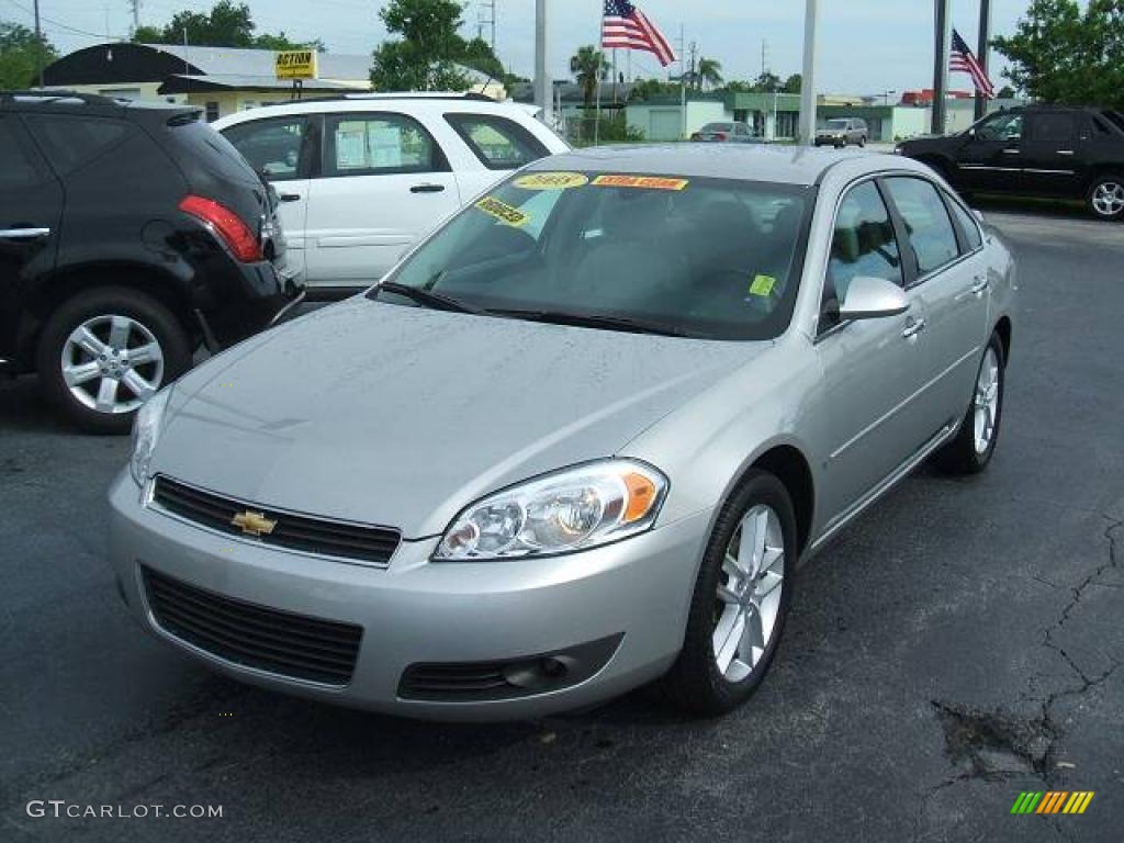 2008 Impala LTZ - Silverstone Metallic / Gray photo #1