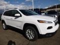 2016 Bright White Jeep Cherokee Latitude 4x4  photo #7