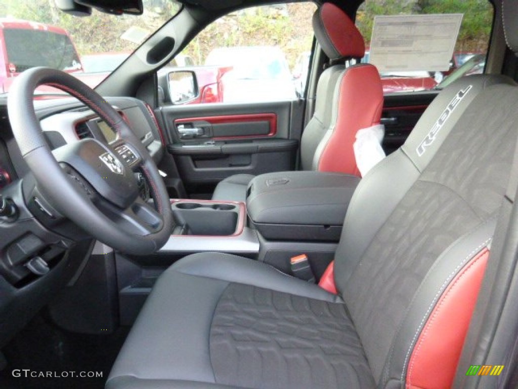 2016 Ram 1500 Rebel Crew Cab 4x4 Front Seat Photo #108671094