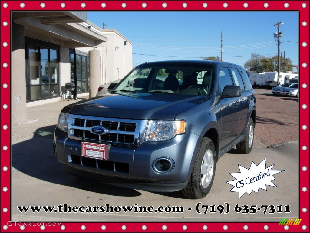 2012 Escape XLS - Blue Flame Metallic / Stone photo #1