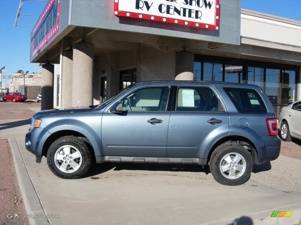 2012 Escape XLS - Blue Flame Metallic / Stone photo #2