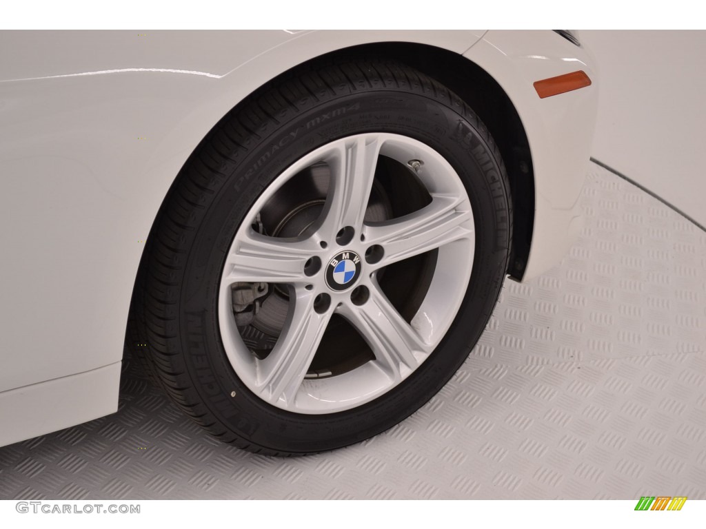 2015 3 Series 328d xDrive Sedan - Alpine White / Black photo #9