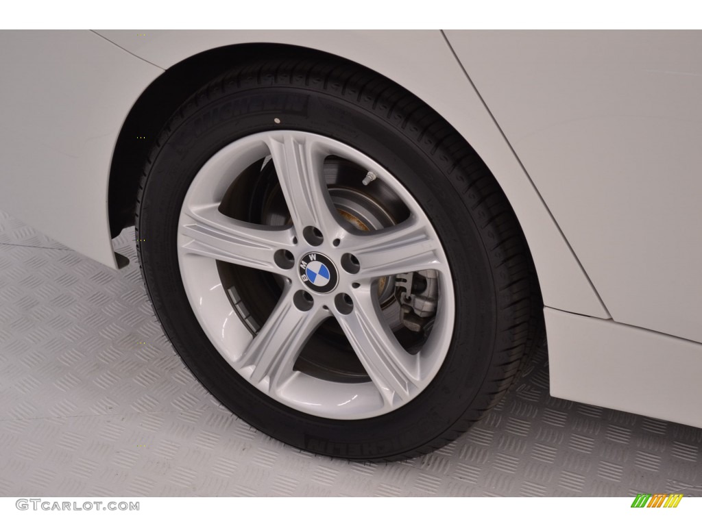 2015 3 Series 328d xDrive Sedan - Alpine White / Black photo #10