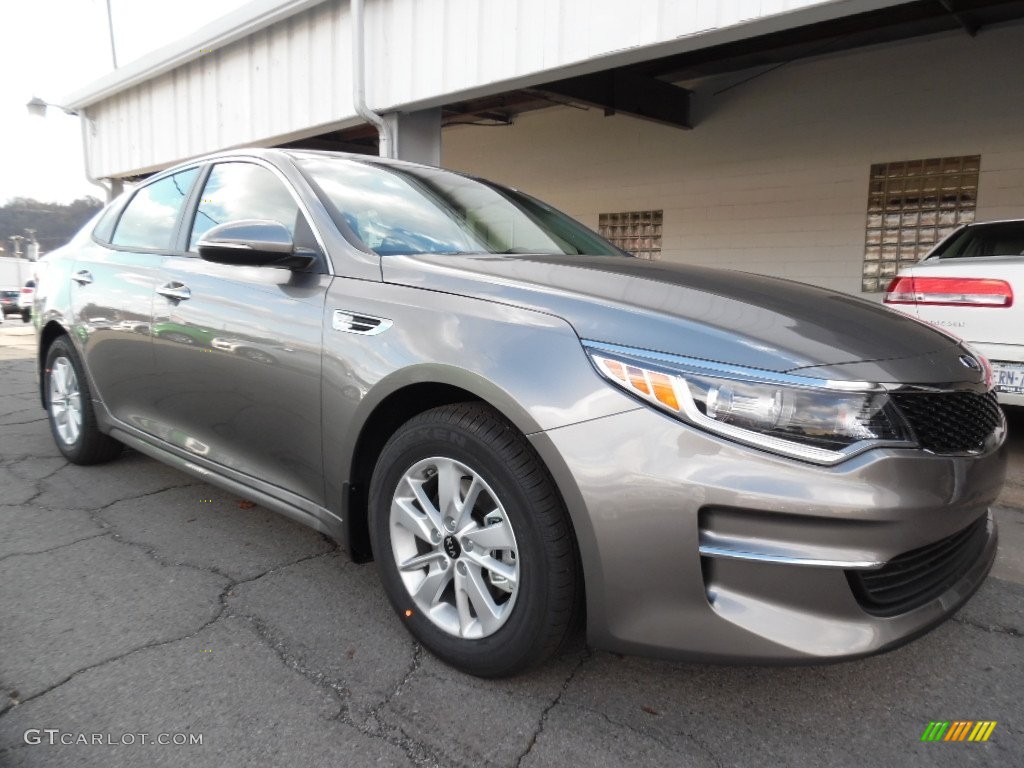 Titanium Gray 2016 Kia Optima LX Exterior Photo #108675632