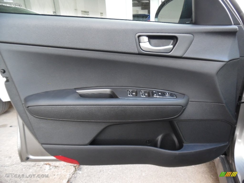2016 Kia Optima LX Black Door Panel Photo #108675766