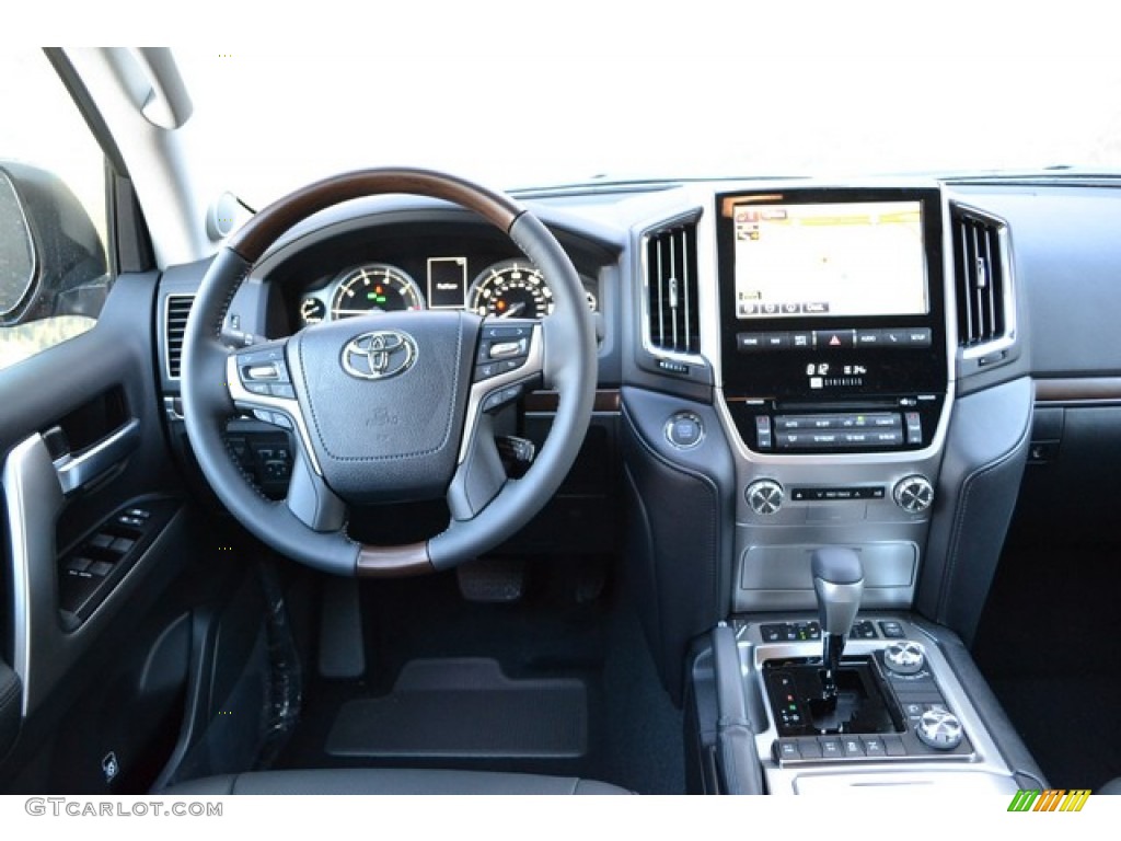 Black Interior 2016 Toyota Land Cruiser 4WD Photo #108678270