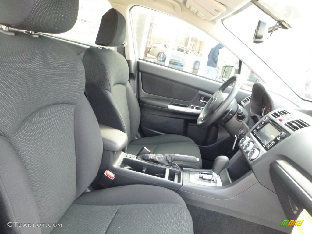 Black Interior 2016 Subaru Impreza 2.0i Premium 4-door Photo #108678742