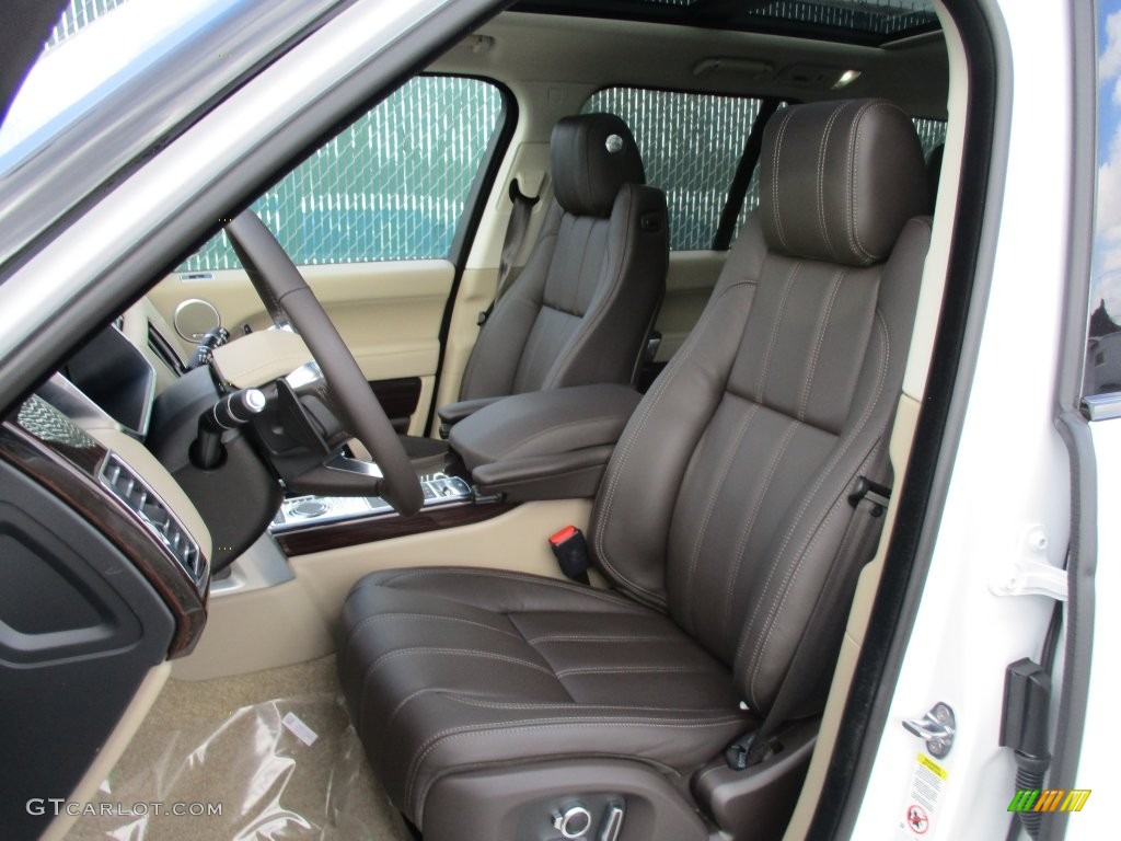 2016 Land Rover Range Rover Supercharged Front Seat Photos
