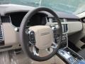 Espresso/Almond 2016 Land Rover Range Rover Supercharged Steering Wheel