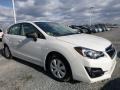 2016 Crystal White Pearl Subaru Impreza 2.0i 5-door  photo #1