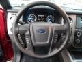 2016 Ford Expedition Ebony Interior Steering Wheel Photo
