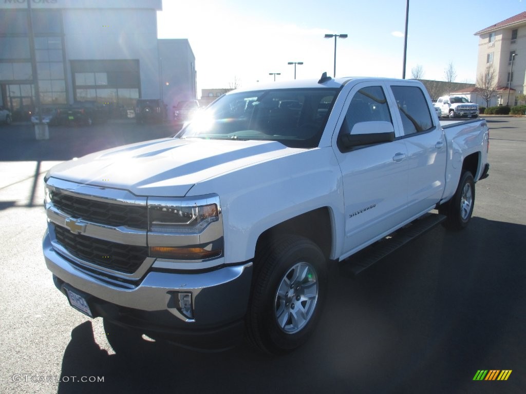 2016 Silverado 1500 LT Crew Cab 4x4 - Summit White / Jet Black photo #2