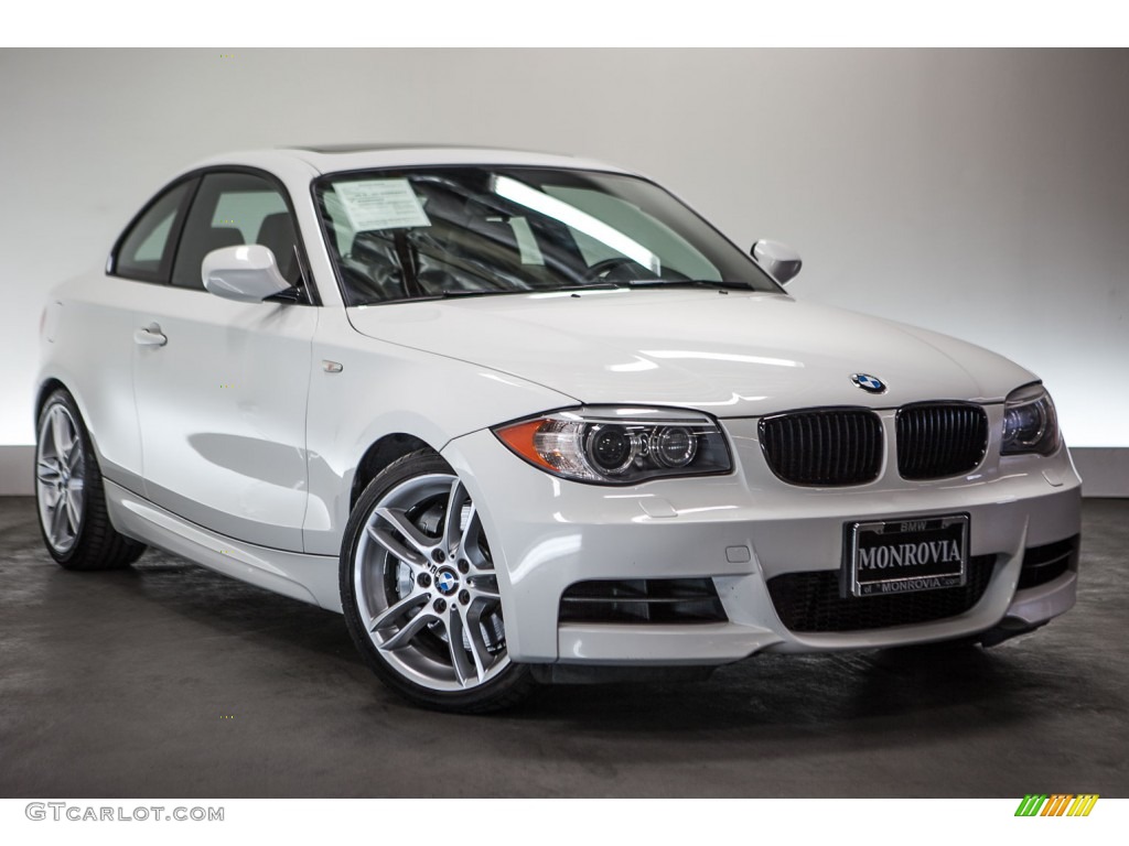 2012 1 Series 135i Coupe - Alpine White / Black photo #12