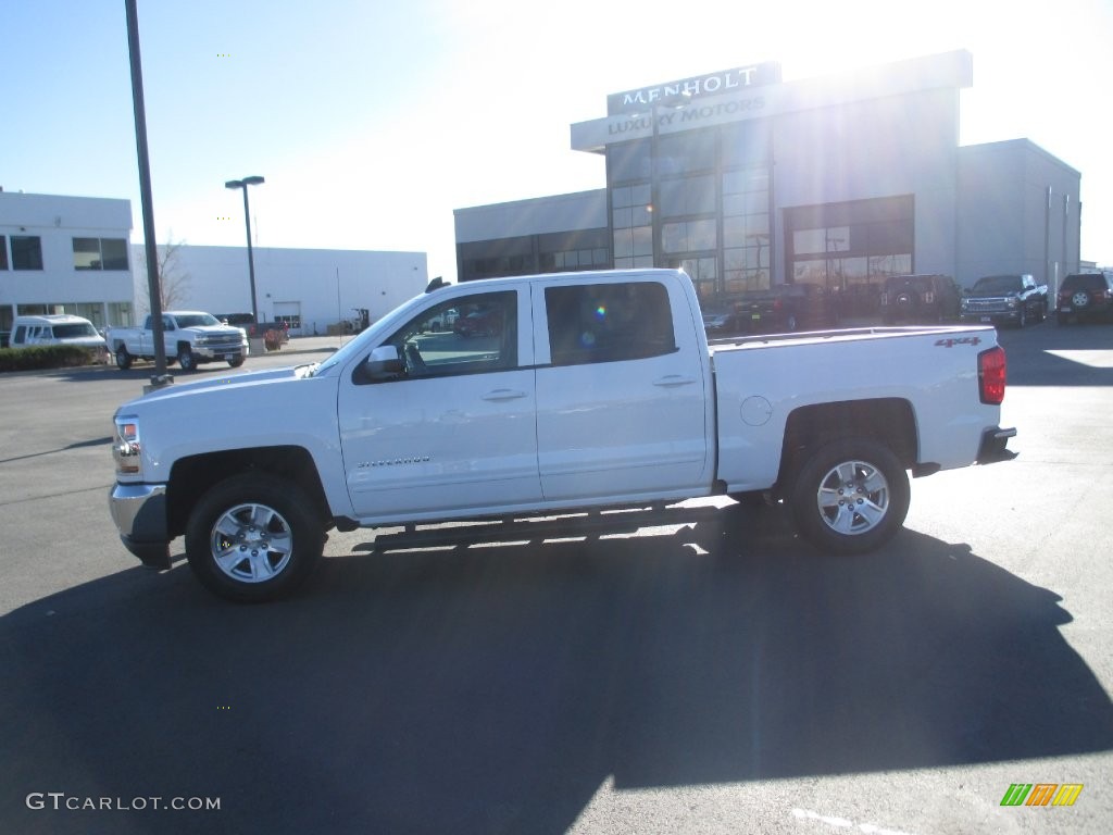 2016 Silverado 1500 LT Crew Cab 4x4 - Summit White / Jet Black photo #3