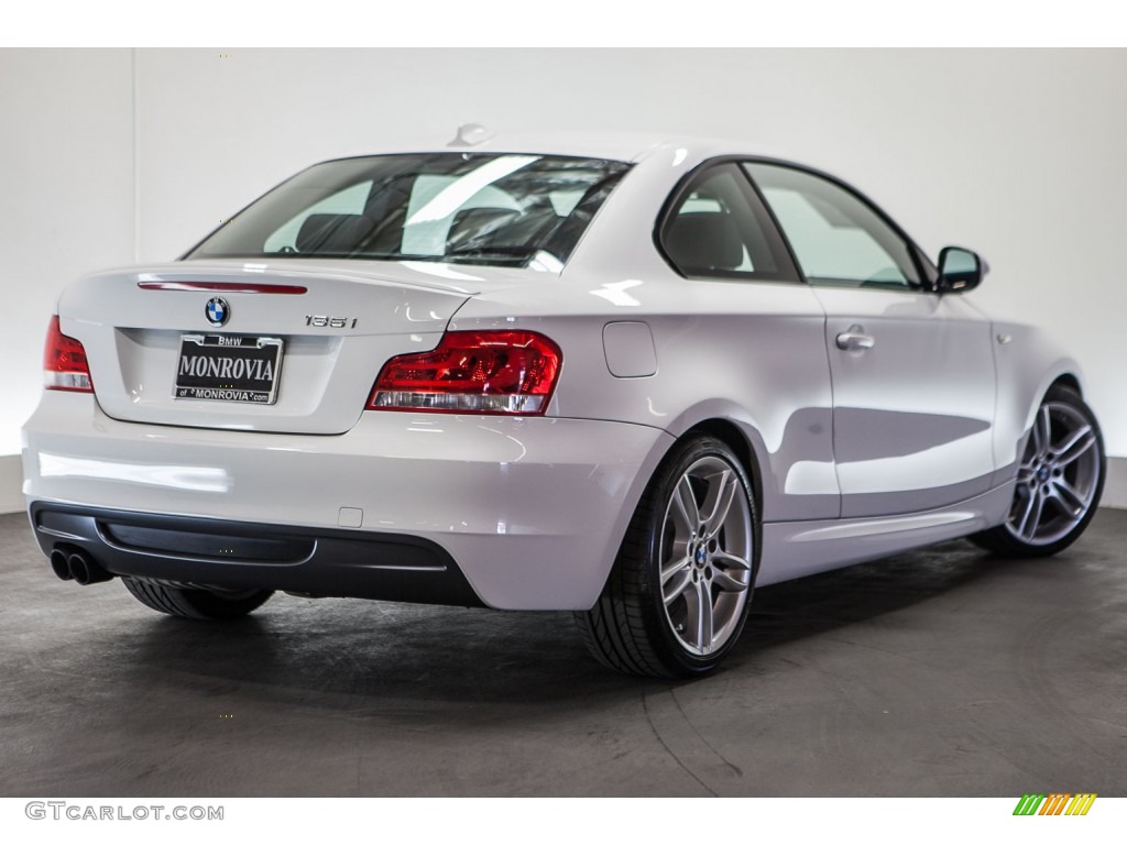 2012 1 Series 135i Coupe - Alpine White / Black photo #14