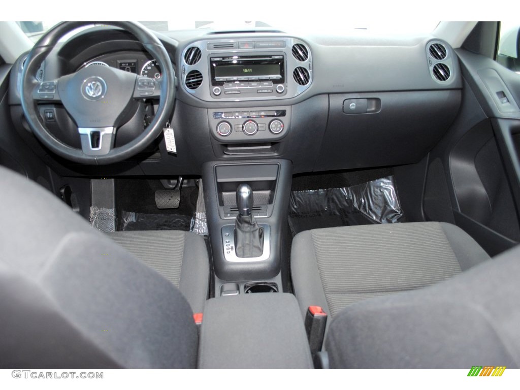 2013 Volkswagen Tiguan S Black Dashboard Photo #108681380