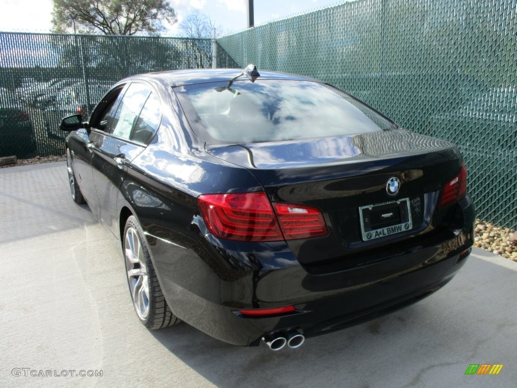 2016 5 Series 528i xDrive Sedan - Jet Black / Black photo #5