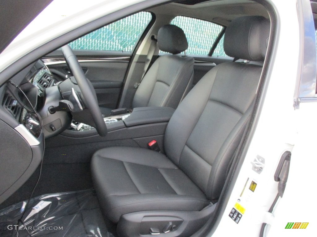 2016 5 Series 528i xDrive Sedan - Alpine White / Black photo #12