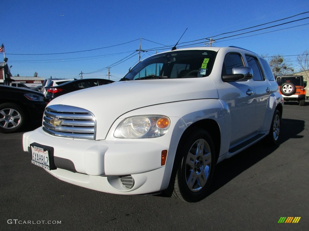 2011 HHR LT - Arctic Ice White / Gray photo #3