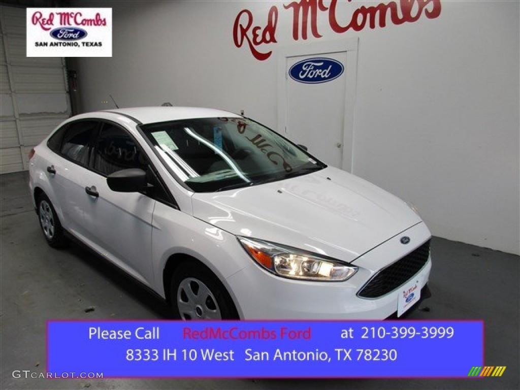 Oxford White Ford Focus