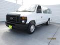 Oxford White - E Series Van E350 XL Extended Passenger Photo No. 4