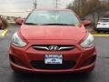 2013 Boston Red Hyundai Accent GLS 4 Door  photo #2