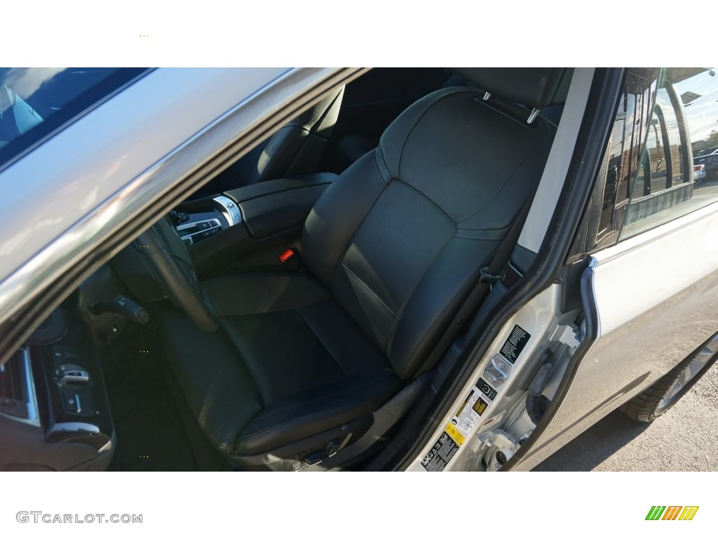 2013 5 Series 550i xDrive Gran Turismo - Orion Silver Metallic / Black photo #17