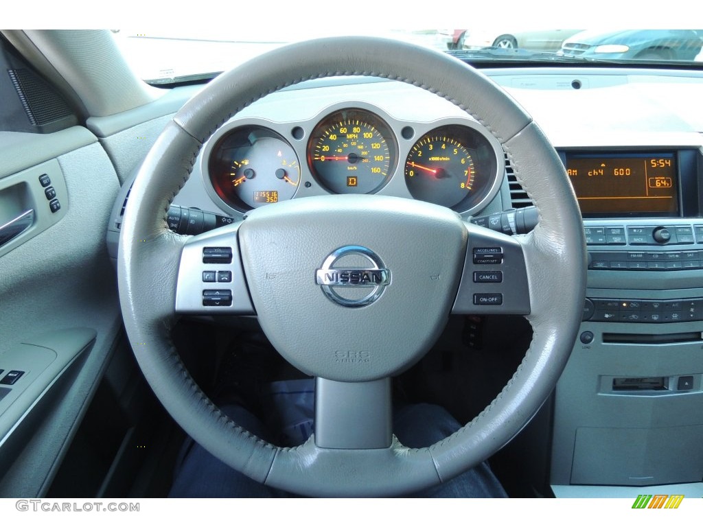 2006 Maxima 3.5 SL - Onyx Black / Cafe Latte photo #8